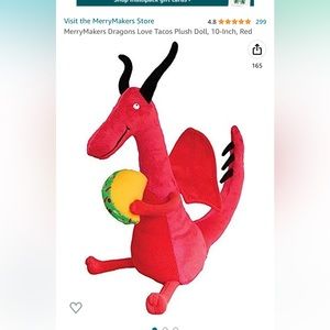 Dragons Love Tacos plush 🌮